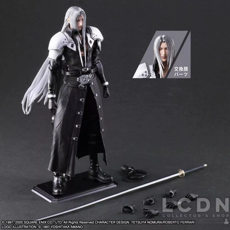 Final Fantasy VII Remake Play Arts Kai Action Figure Sephiroth 27cm (box not mint)