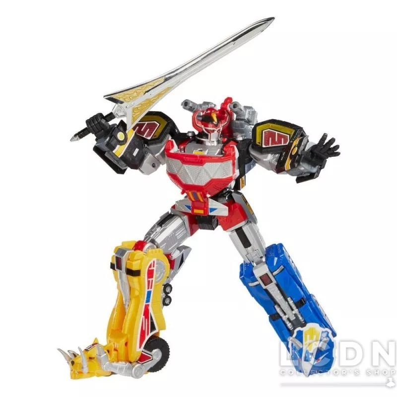 Mighty Morphin Power Rangers Zeo Lightning Collection Zord Ascension Project Action Figurine 2022 1/144 Dino Megazord 28cm