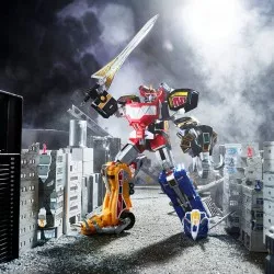 Mighty Morphin Power Rangers Zeo Lightning Collection Zord Ascension Project Action Figurine 2022 1/144 Dino Megazord 28cm