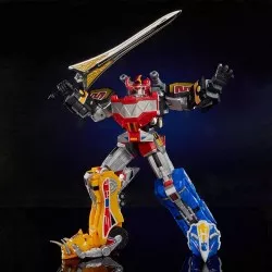 Mighty Morphin Power Rangers Zeo Lightning Collection Zord Ascension Project Action Figurine 2022 1/144 Dino Megazord 28cm