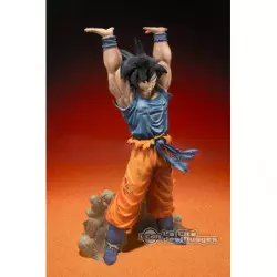 Figuarts Zero Dragon Ball Z Son Goku Spirit Bomb Ver. PVC Statue 15cm (boite scellée)
