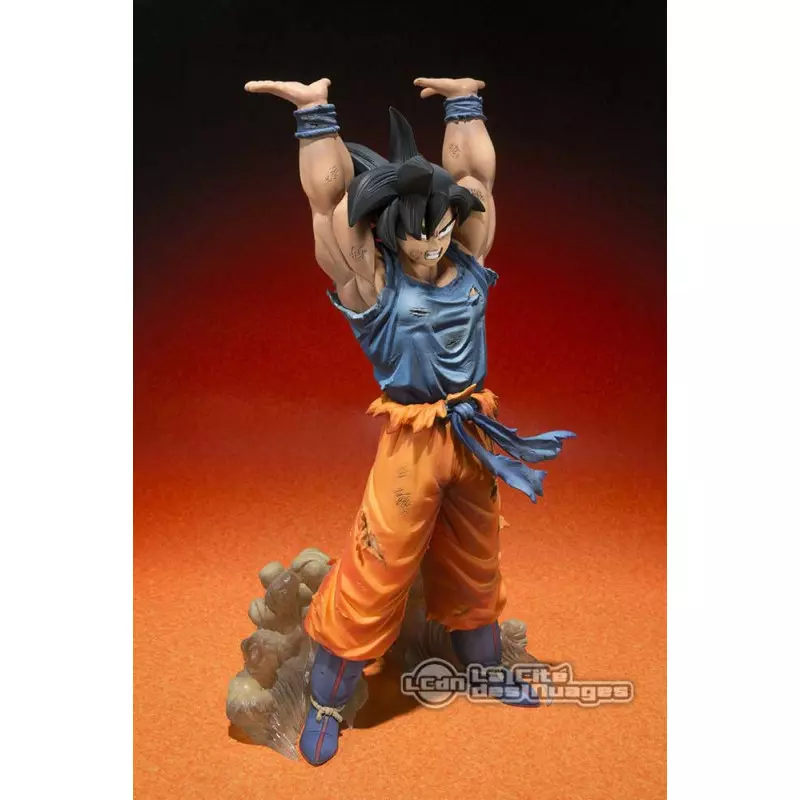 Figuarts Zero Dragon Ball Z Son Goku Spirit Bomb Ver. PVC Statue 15cm (boite scellée)