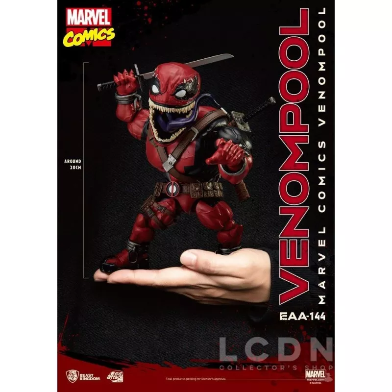 Marvel Comics Action Figure Egg Attack Action Venompool 21cm