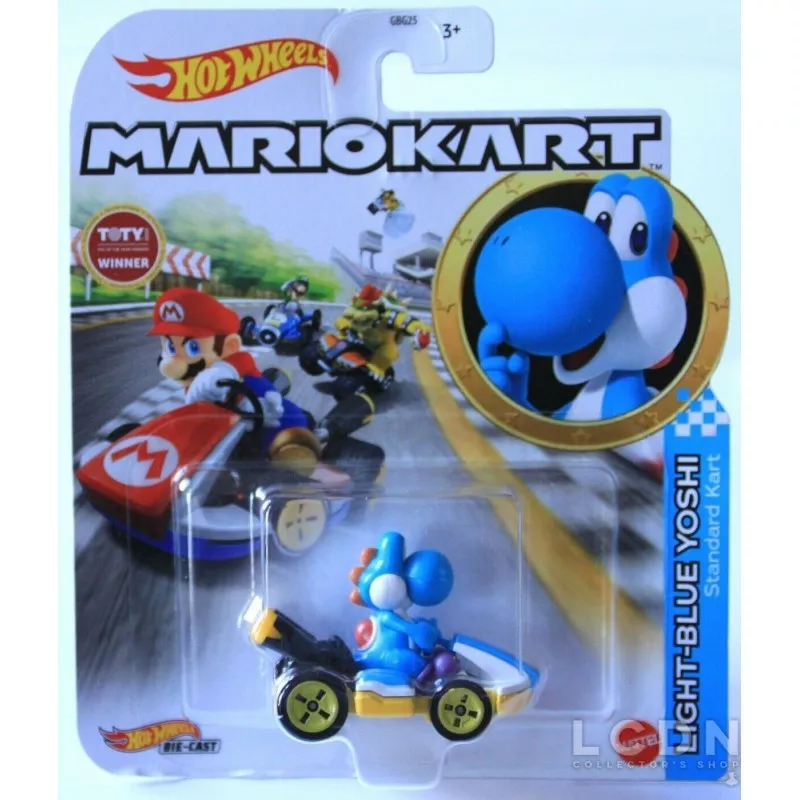 Mario kart hot wheels diecast clearance