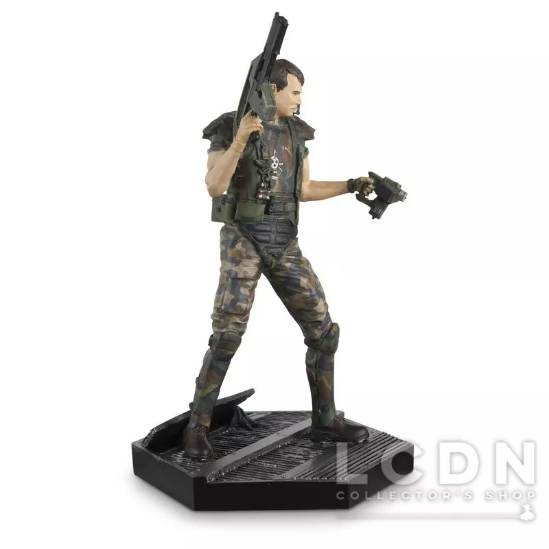 The Alien &amp; Predator Soldat Private William L. Hudson Eaglemoss Collection Aliens Figurine 1/16