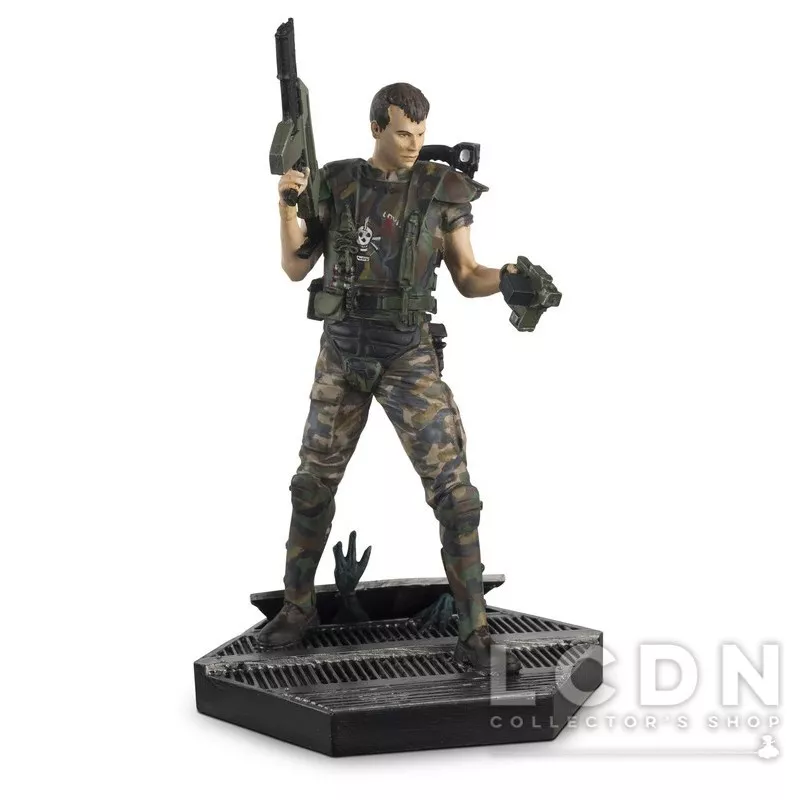 The Alien &amp; Predator Soldat Private William L. Hudson Eaglemoss Collection Aliens Figurine 1/16