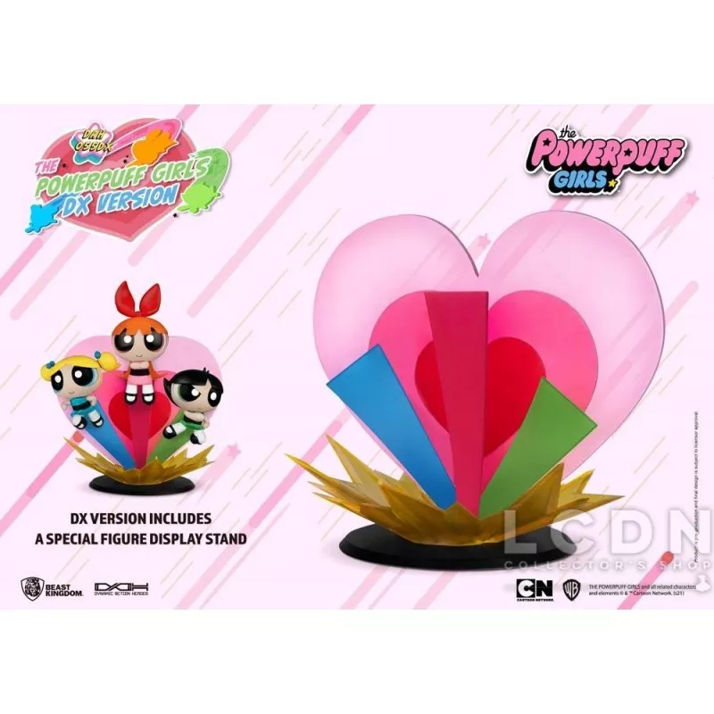 Les Supers Nanas Dynamic Action Heroes Action Figurine 1/9 Bulle, Belle et Rebelle Deluxe 14cm