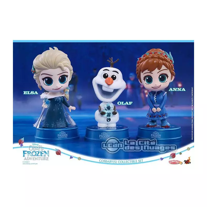 Disney Hot Toys COSB420 Olaf s Frozen Adventure Elsa Anna Olaf