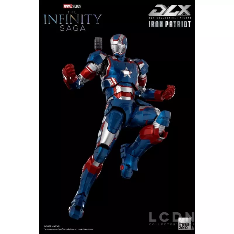 Infinity Saga Action Figure 1/12 DLX Iron Patriot 17cm
