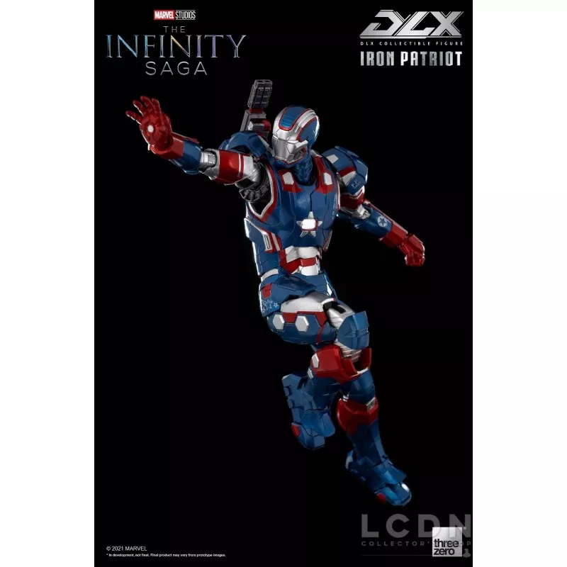 Infinity Saga Action Figure 1/12 DLX Iron Patriot 17cm