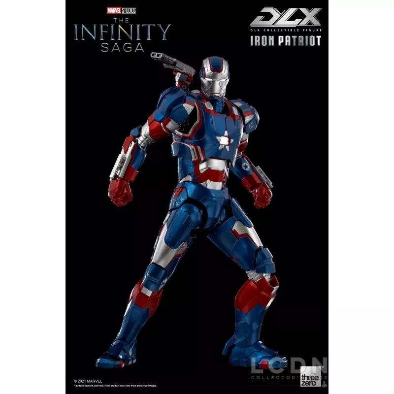 Infinity Saga Action Figure 1/12 DLX Iron Patriot 17cm