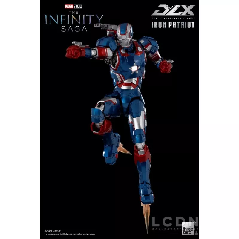 Infinity Saga Action Figure 1/12 DLX Iron Patriot 17cm