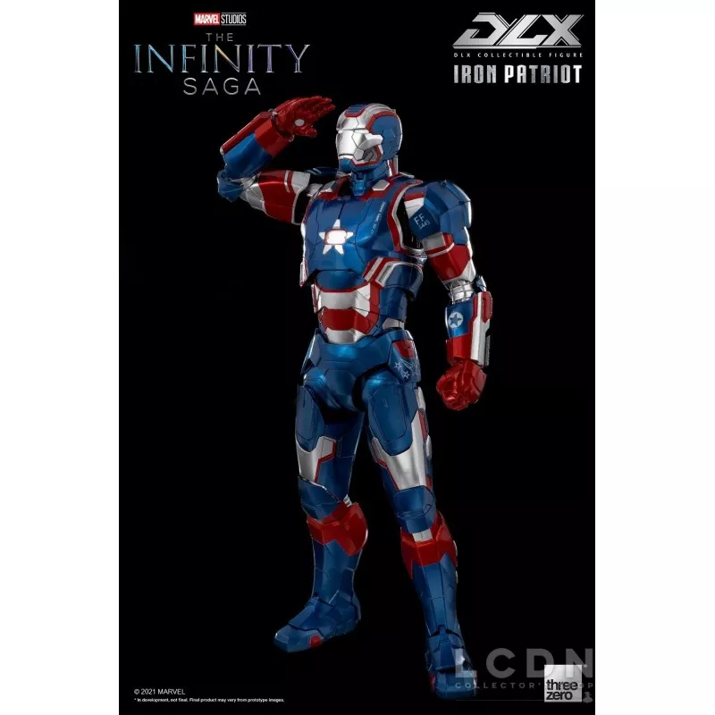 Infinity Saga Action Figure 1/12 DLX Iron Patriot 17cm