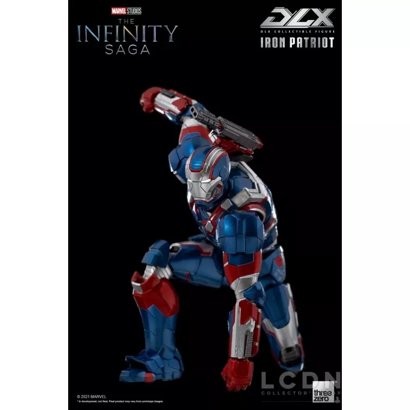 Infinity Saga Action Figure 1/12 DLX Iron Patriot 17cm