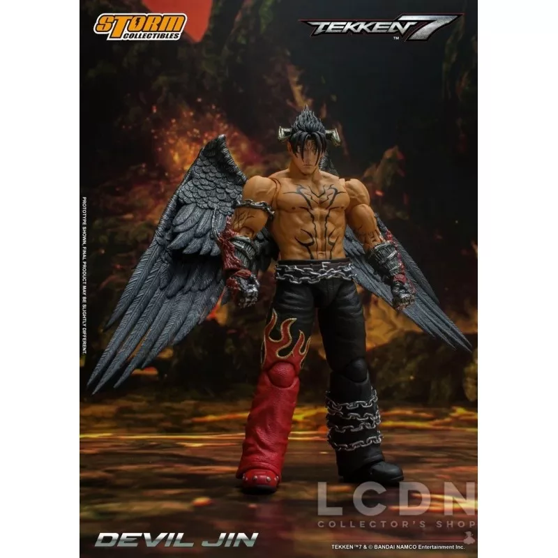 Tekken Action Figure 1/12 Devil Jin Storm Toys