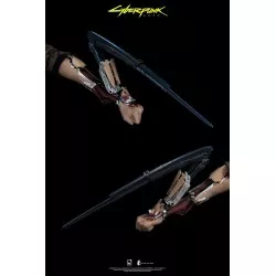 Cyberpunk 2077 Ultimate Bundle V Femme & Masculine 1/6 Pack de 2 Collectible Action Figurines avec Moto Sportive Yaiba Kusanagi