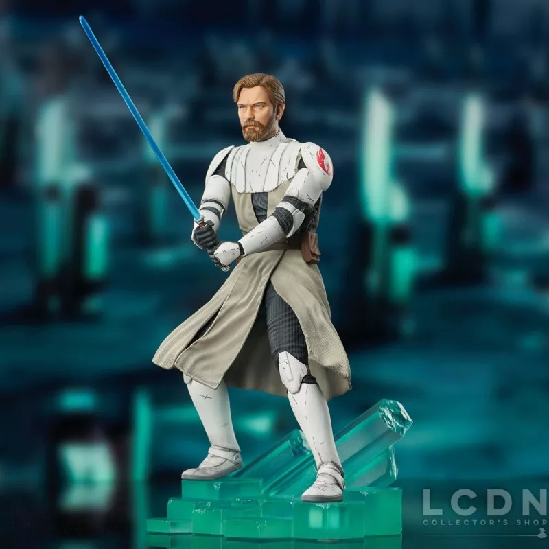 Star Wars The Clone Wars Statue 1/7 Premier Collection Obi-Wan Kenobi 27cm