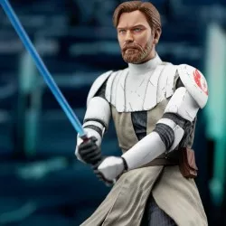 Star Wars The Clone Wars Statue 1/7 Premier Collection Obi-Wan Kenobi 27cm