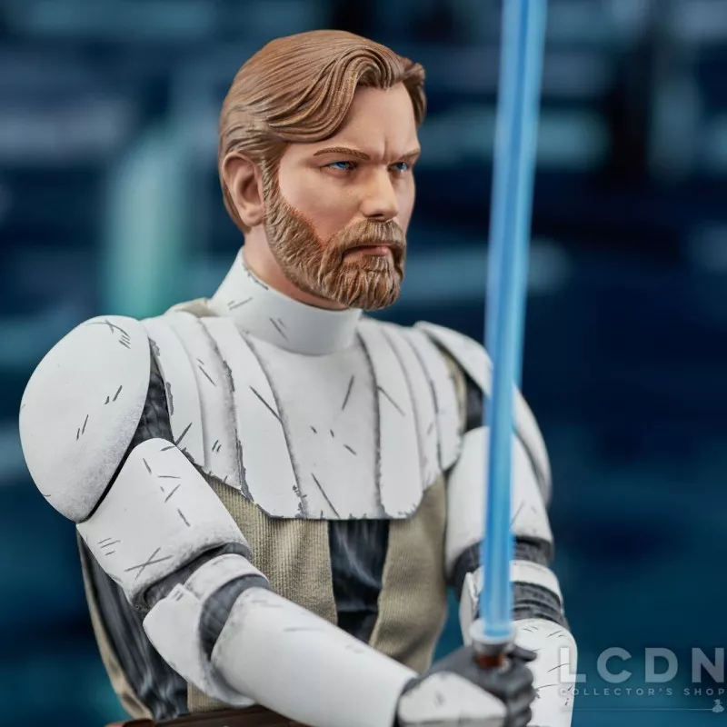 Star Wars The Clone Wars Statue 1/7 Premier Collection Obi-Wan Kenobi 27cm