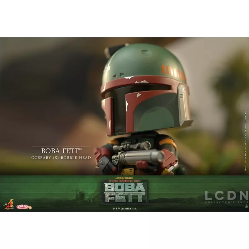 Hot Toys COSB930 Star Wars Le Livre de Boba Fett Figurine Cosbaby (S) Boba Fett Bobble-Head 11cm