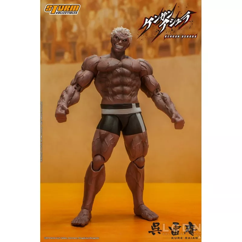 Kengan Ashura Action Figurine 1/12 Kure Raian 18cm
