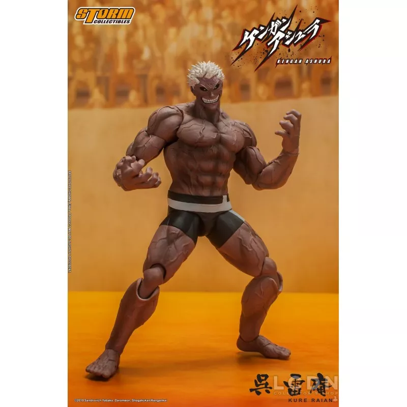 Kengan Ashura Action Figurine 1/12 Kure Raian 18cm