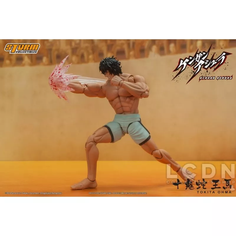 Kengan Ashura Action Figure 1/12 Tokita Ohma 18cm