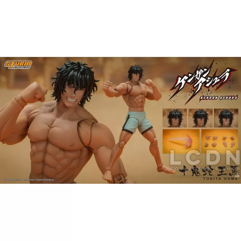 Kengan Ashura Action Figure 1/12 Tokita Ohma 18cm