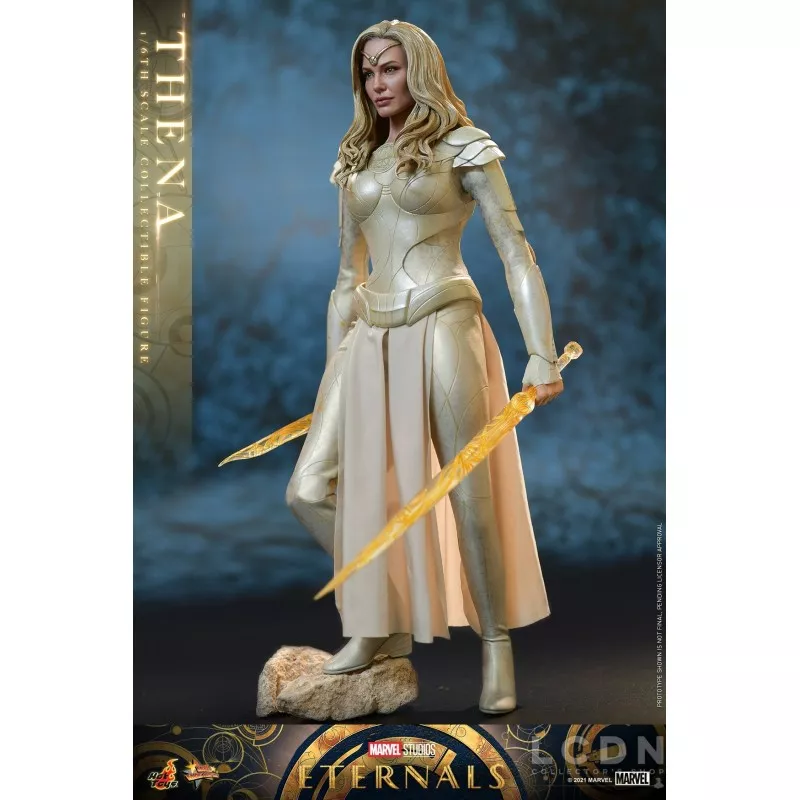 Hot Toys MMS628 Les Éternels (Eternals) Collectible Action Figurine 1/6 Thena 28cm