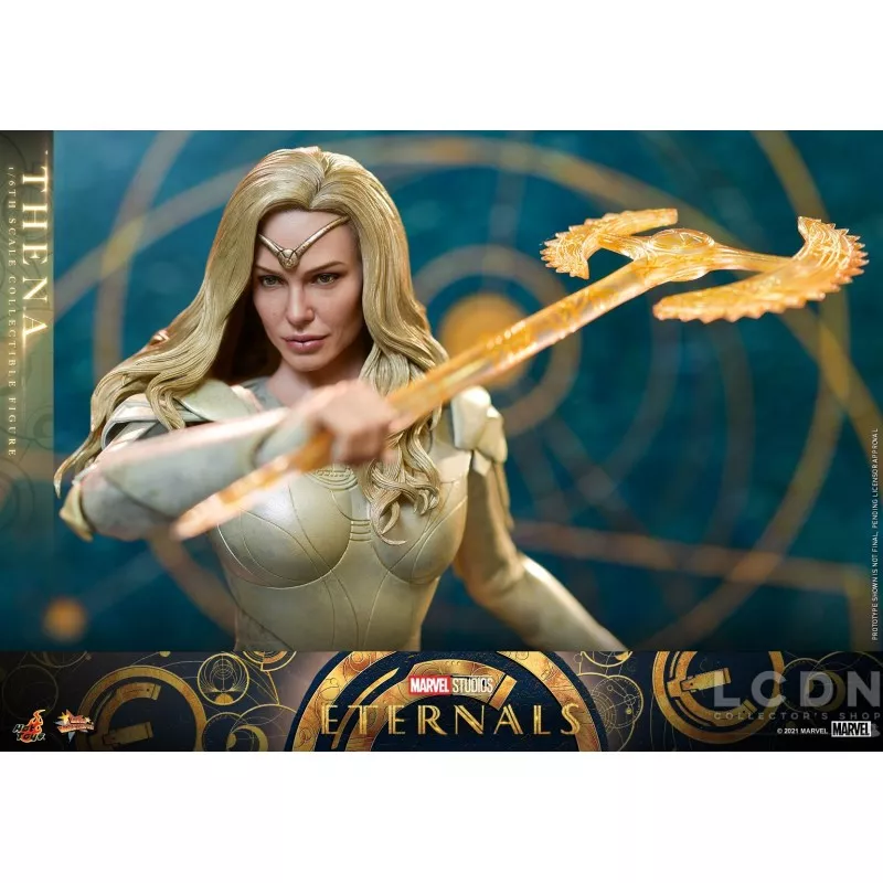 Hot Toys MMS628 Les Éternels (Eternals) Collectible Action Figurine 1/6 Thena 28cm