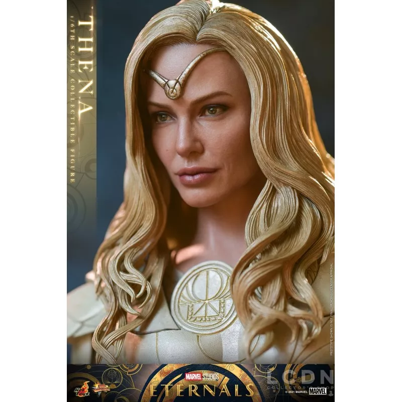 Hot Toys MMS628 Les Éternels (Eternals) Collectible Action Figurine 1/6 Thena 28cm