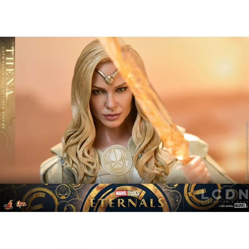 Hot Toys MMS628 Les Éternels (Eternals) Collectible Action Figurine 1/6 Thena 28cm