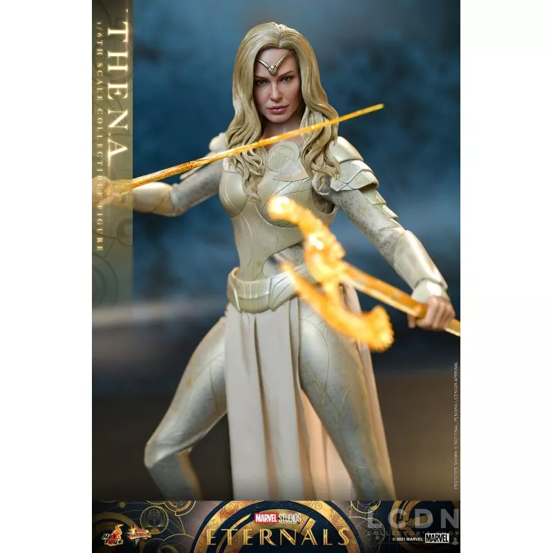 Hot Toys MMS628 Les Éternels (Eternals) Collectible Action Figurine 1/6 Thena 28cm