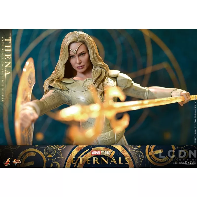 Hot Toys MMS628 Les Éternels (Eternals) Collectible Action Figurine 1/6 Thena 28cm
