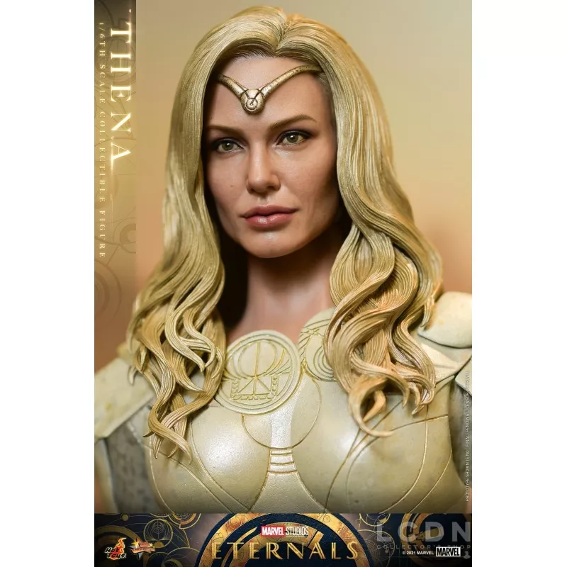 Hot Toys MMS628 Les Éternels (Eternals) Collectible Action Figurine 1/6 Thena 28cm