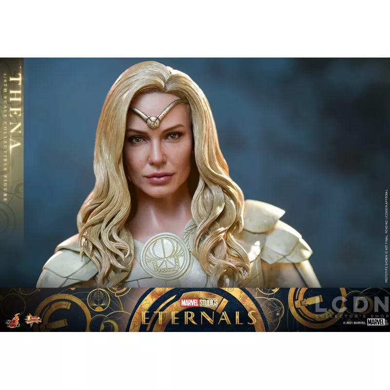 Hot Toys MMS628 Les Éternels (Eternals) Collectible Action Figurine 1/6 Thena 28cm