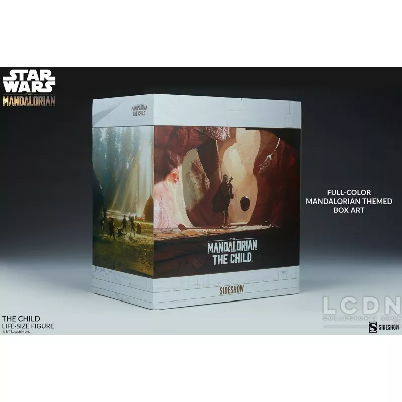 Star Wars The Mandalorian Statue 1/1 The Child (Grogu) 42 cm