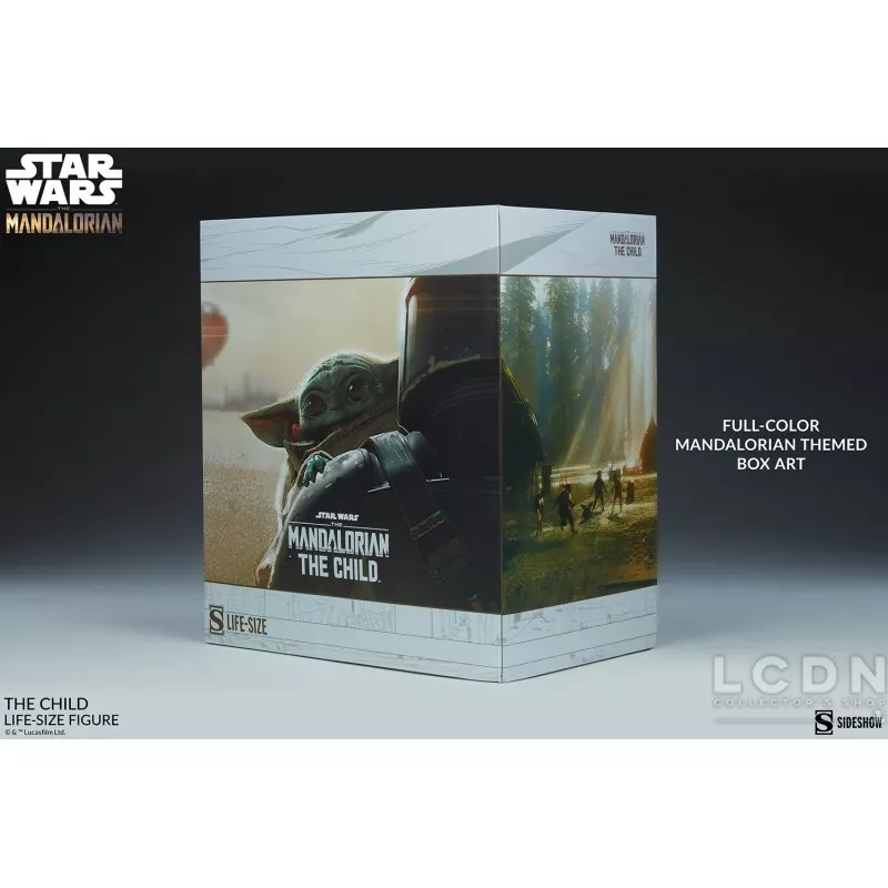 Star Wars The Mandalorian Statue 1/1 The Child (Grogu) 42 cm