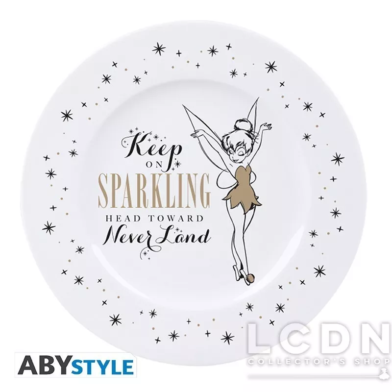 Disney Set of 4 Plates Tinkerbell 21cm