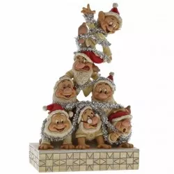 Disney Snow White and the Seven Dwarfs Figure Precarious Pyramid Seven Dwarfs 21cm