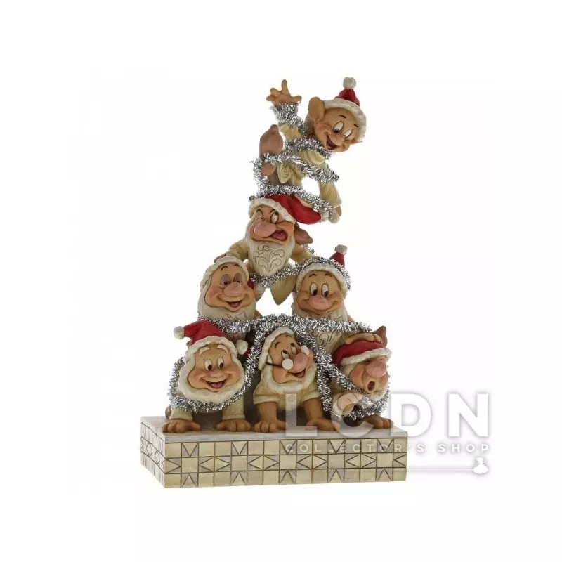 Disney Snow White and the Seven Dwarfs Figure Precarious Pyramid Seven Dwarfs 21cm