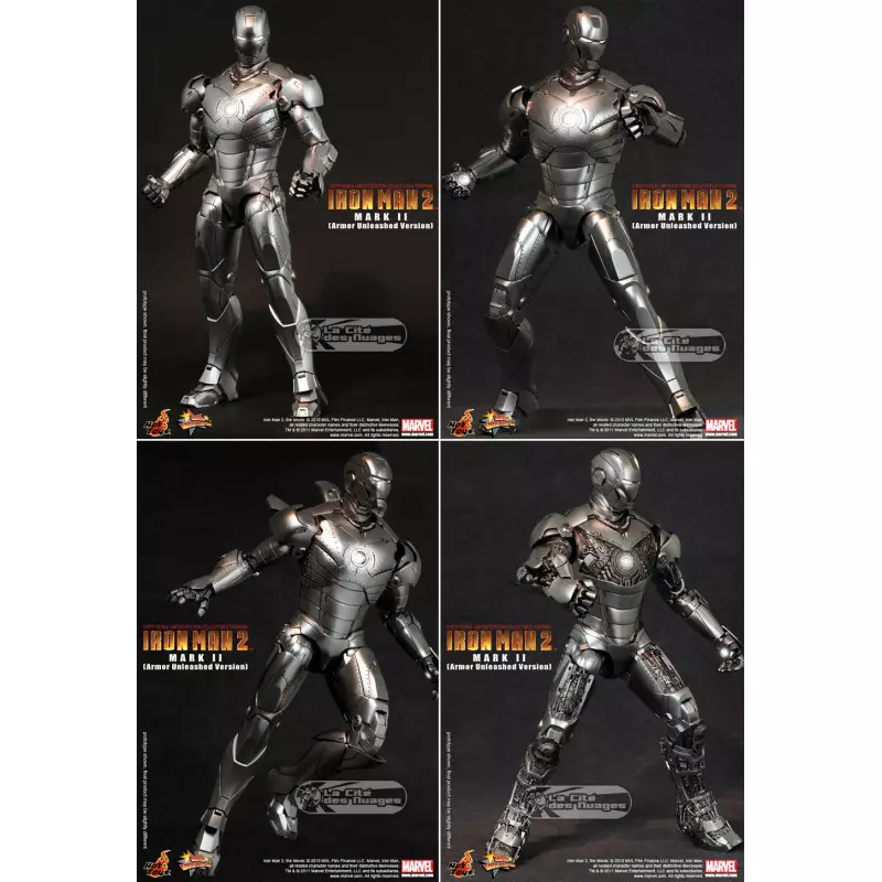 HOT TOYS: Marvel Comics Cosbaby(s) Mini Figurine Iron Man (armure