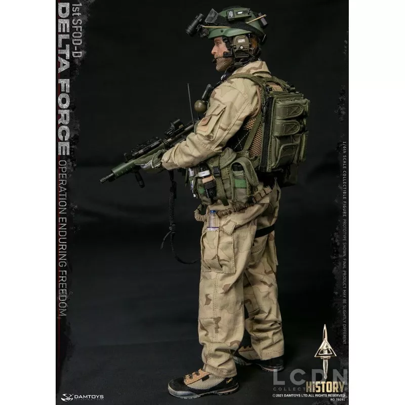 DELTA FORCE 1st SFOD-D &quot;Operation Enduring Freedom&quot; Collectible Action Figure 1/6 DAMTOYS 78091