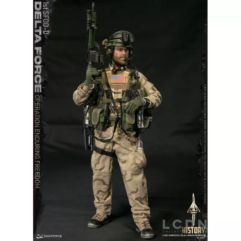 DELTA FORCE 1st SFOD-D &quot;Operation Enduring Freedom&quot; Collectible Action Figure 1/6 DAMTOYS 78091