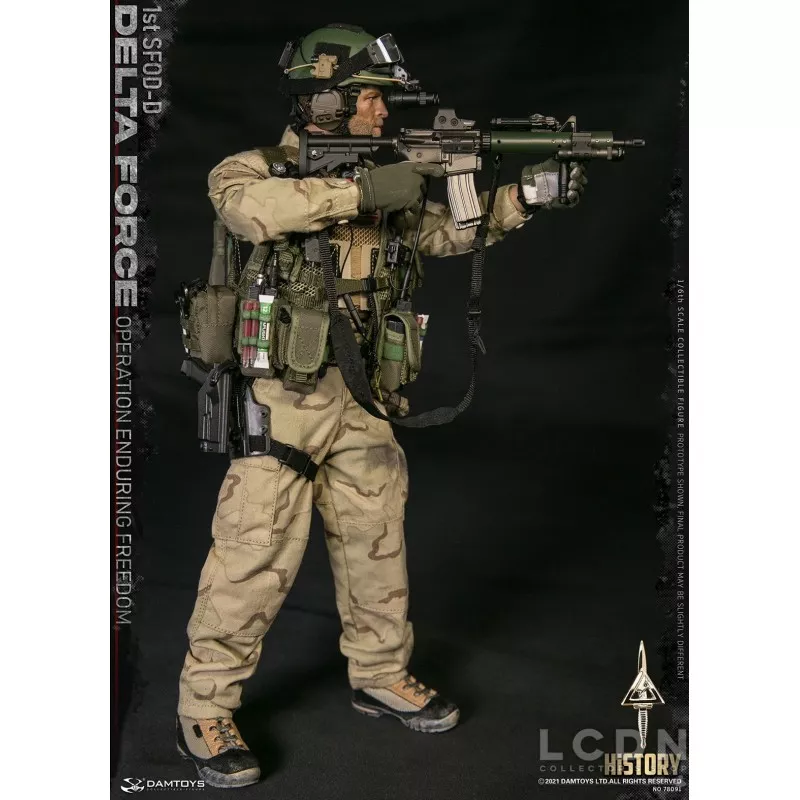 DELTA FORCE 1st SFOD-D &quot;Operation Enduring Freedom&quot; Collectible Action Figure 1/6 DAMTOYS 78091