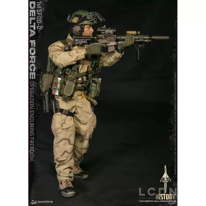 DELTA FORCE 1st SFOD-D &quot;Operation Enduring Freedom&quot; Collectible Action Figure 1/6 DAMTOYS 78091