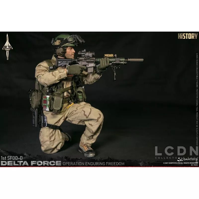 DELTA FORCE 1st SFOD-D &quot;Operation Enduring Freedom&quot; Collectible Action Figure 1/6 DAMTOYS 78091