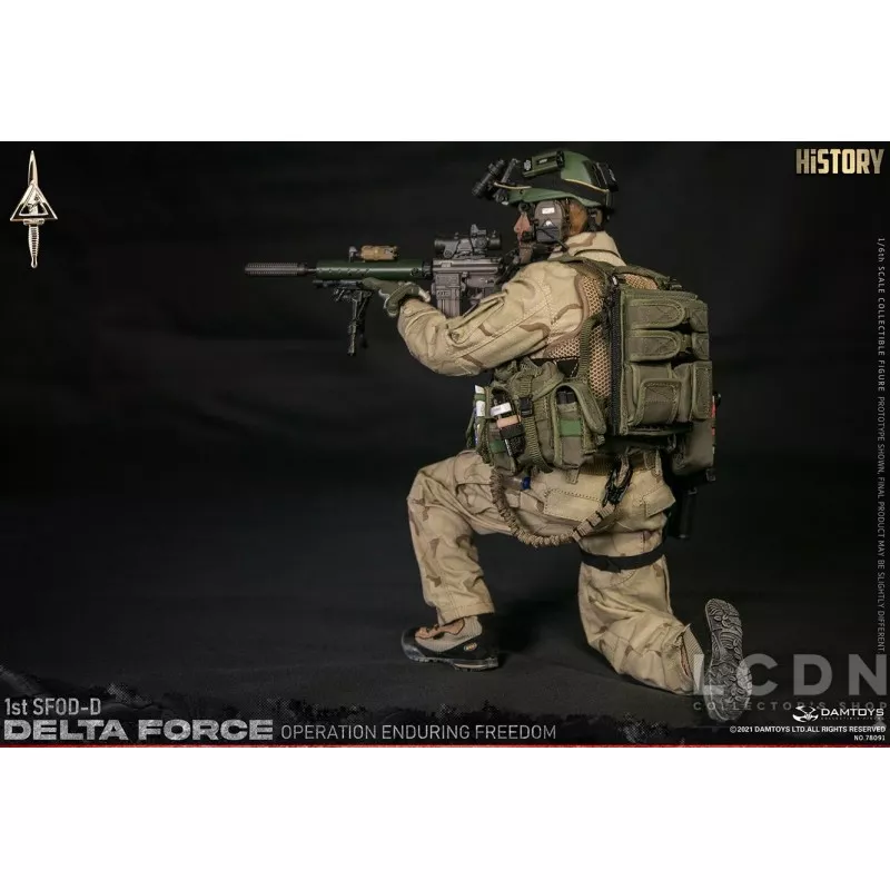 DELTA FORCE 1st SFOD-D &quot;Operation Enduring Freedom&quot; Collectible Action Figure 1/6 DAMTOYS 78091