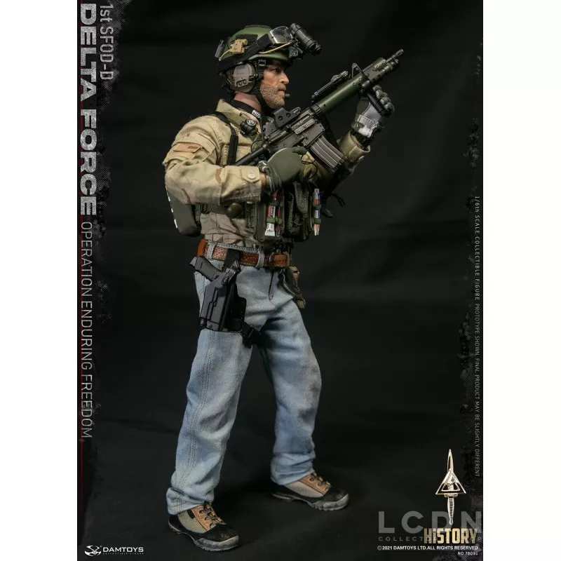DELTA FORCE 1st SFOD-D &quot;Operation Enduring Freedom&quot; Collectible Action Figure 1/6 DAMTOYS 78091