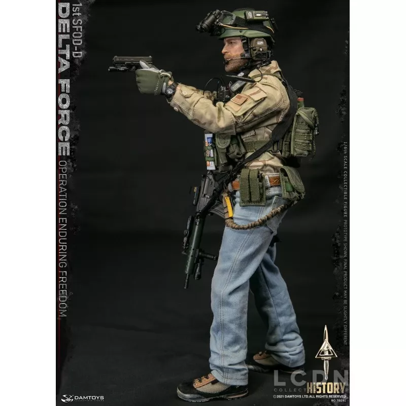 DELTA FORCE 1st SFOD-D &quot;Operation Enduring Freedom&quot; Collectible Action Figure 1/6 DAMTOYS 78091